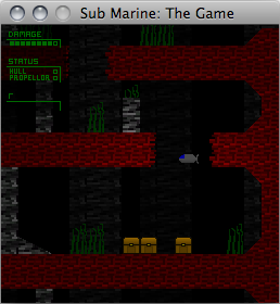Screenshot of the Sub Marine game